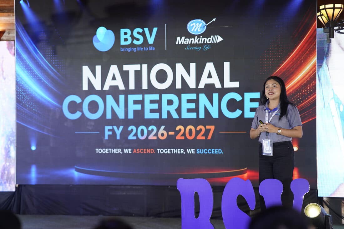 A host opening the national conference