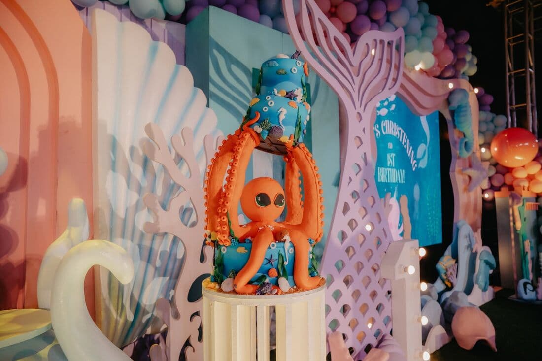 An under-the-sea party set